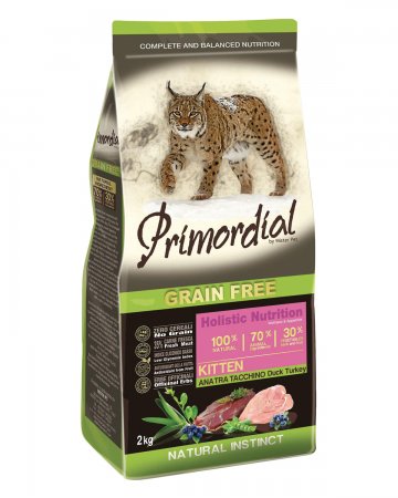 Primordial Kitten Duck & Turkey 2 kg